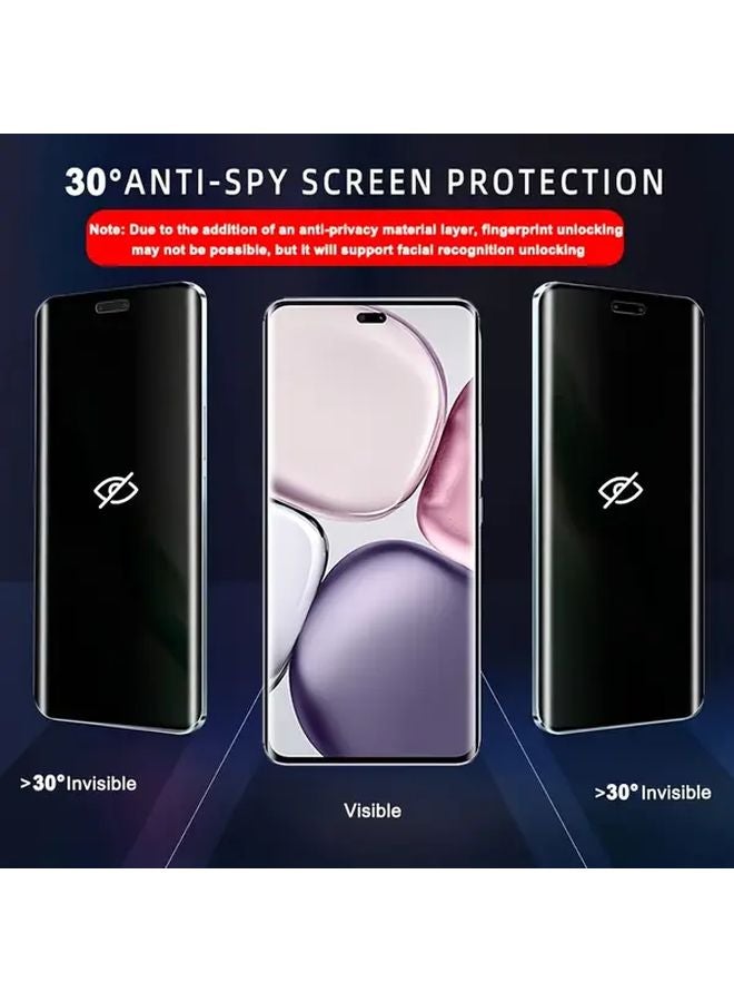 2Pcs Anti Spy Water Gel Screen Protector For Honor X50i Plus 5G - Image 5